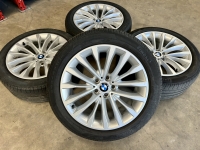 18 inch originele velgen + zomerbanden BMW 5 serie style 632 6863418