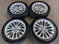 18 inch originele velgen + zomerbanden BMW 5 serie style 632 6863418