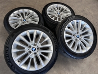 18 inch originele velgen + zomerbanden BMW 5 serie style 632 6863418