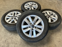 15 inch originele Kemora velgen + vierseizoenenbanden Volkswagen Caddy 2K5601025