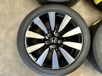 17 inch originele velgen + zomerbanden Honda Civic 4899-8