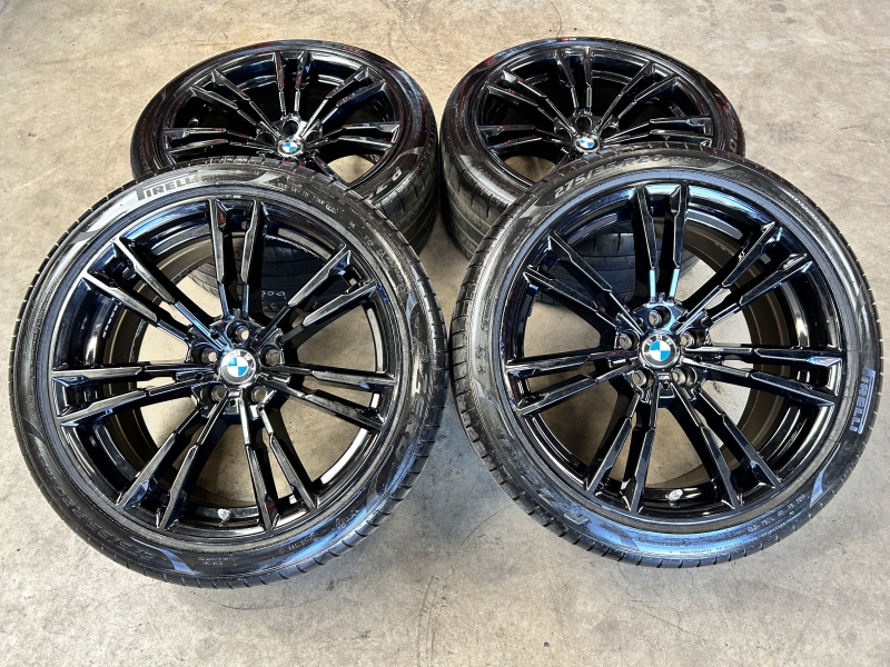 20 inch originele velgen + zomerbanden BMW M5 M8 style 706 M 8073977 8073979