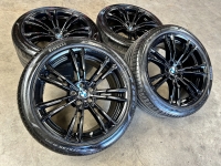 20 inch originele velgen + zomerbanden BMW M5 M8 style 706 M 8073977 8073979