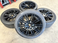 21 inch originele velgen + zomerbanden Porsche Cayenne Turbo E3 7P5601025AE