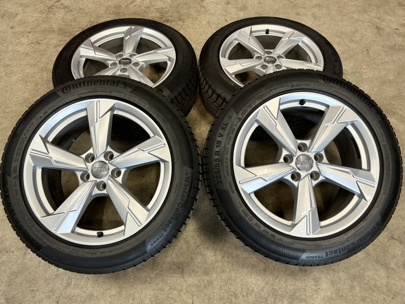 18 inch originele velgen + winterbanden Audi A6 A7 4K0601025D (15)