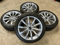 18 inch originele Montrey velgen + winterbanden Volkswagen Passat 3G0601025Q