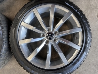 18 inch originele Montrey velgen + winterbanden Volkswagen Passat 3G0601025Q set 1