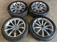 18 inch originele Montrey velgen + winterbanden Volkswagen Passat 3G0601025Q set 1
