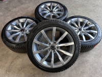 18 inch originele Montrey velgen + winterbanden Volkswagen Passat 3G0601025Q set 1