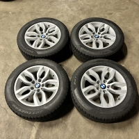 17 inch originele velgen + winterbanden BMW X3 F25 style 305 6787576 set 3