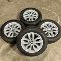 17 inch originele velgen + winterbanden BMW X3 F25 style 305 6787576 set 3