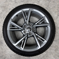 18 inch originele velgen + zomerbanden Audi A3 S3 8Y 8Y060102G set 1