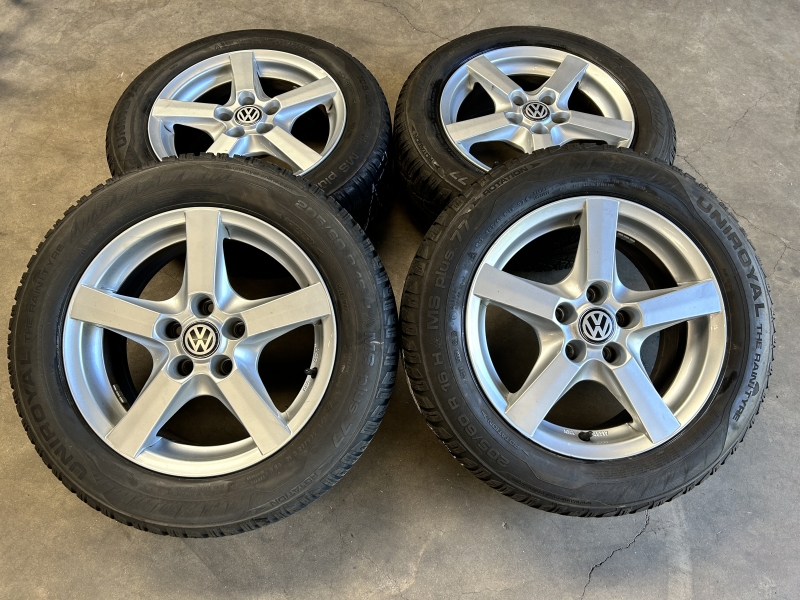 16 inch velgen + winterbanden Volkswagen T-Roc Passat Caddy