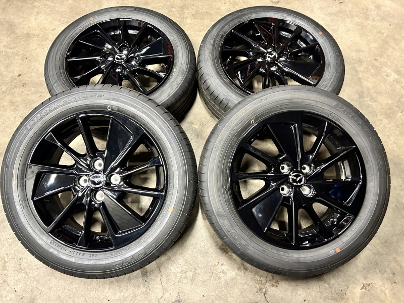 16 inch originele velgen + zomerbanden Mazda 2 9965 81 5560