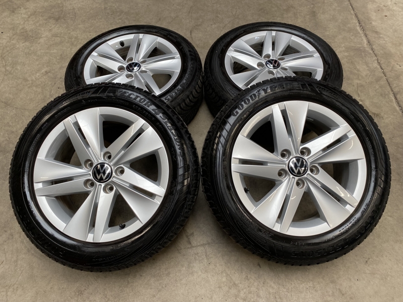 16 inch originele Norfolk velgen + zomerbanden Volkswagen Golf 8 5H0601025 set 2