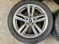 18 inch originele velgen + winterbanden BMW X1 F48 X2 F39 style 570 M 7850456 set 3