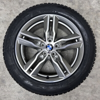 18 inch originele velgen + winterbanden BMW X1 IX1 X2 IX2 style 570 M 7850456&nbsp;