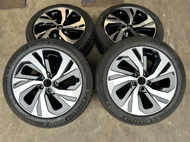 18 inch originele Falun velgen + winterbanden Volkswagen T-roc 11A601025C set 2