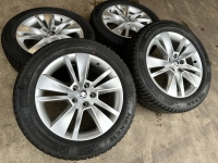 18 inch originele Mytikas velgen + winterbanden Skoda Kodiaq 565601025C set 2