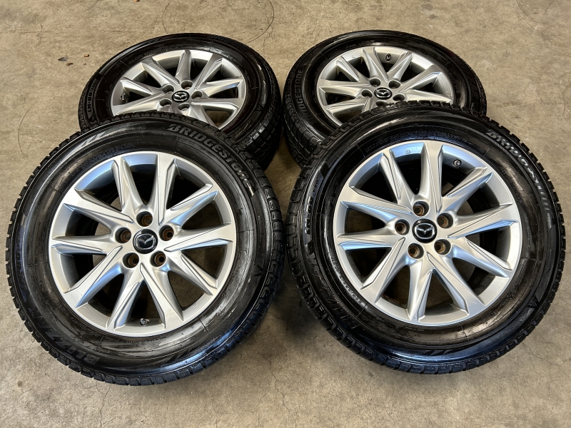 17 inch originele velgen + winterbanden Mazda CX-5 KB8M V3 810