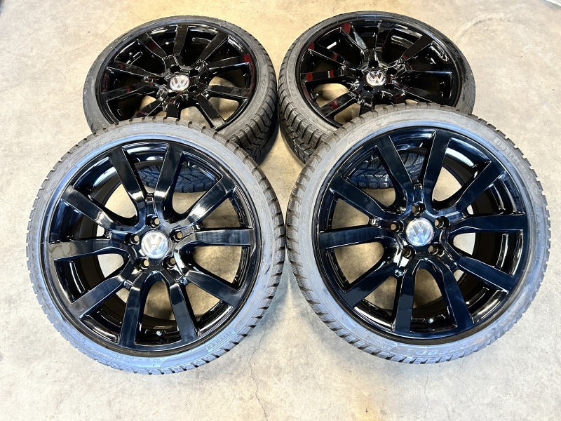 18 inch originele Serron velgen + winterbanden Volkswagen Golf 1K0601025AC