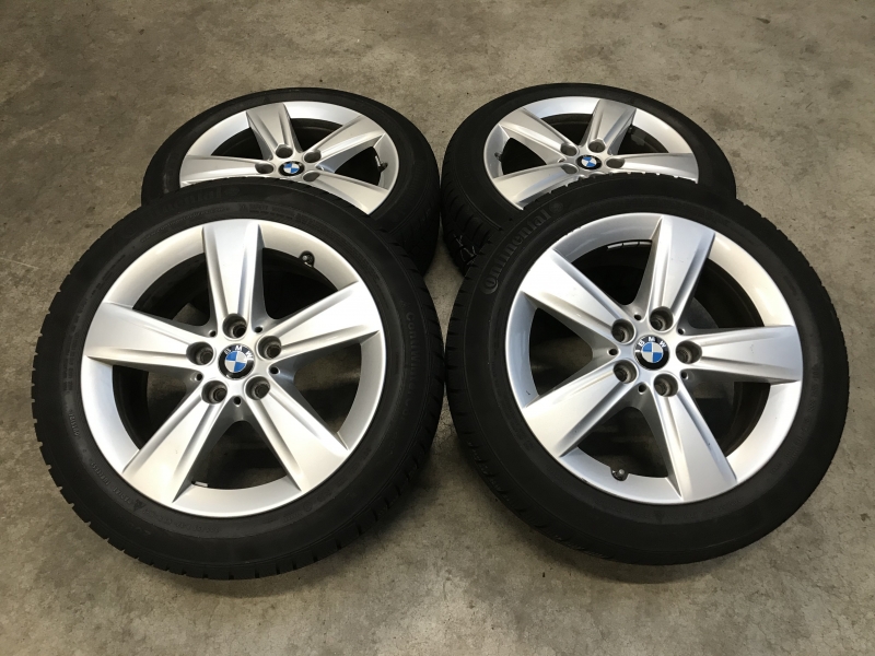 17 inch originele velgen + winterbanden BMW 2 serie F45 F46 style 478 set 3