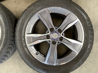 17 inch originele velgen + Bridgestone winterbanden Mercedes C klasse W205 set 4 A2054010800