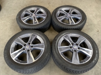 17 inch originele velgen + Bridgestone winterbanden Mercedes C klasse W205 set 4 A2054010800