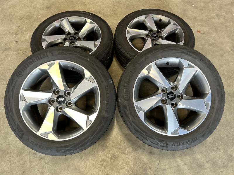 17 inch originele velgen + zomerbanden Ford Focus - Transit Connect NX7C-1007- D1A