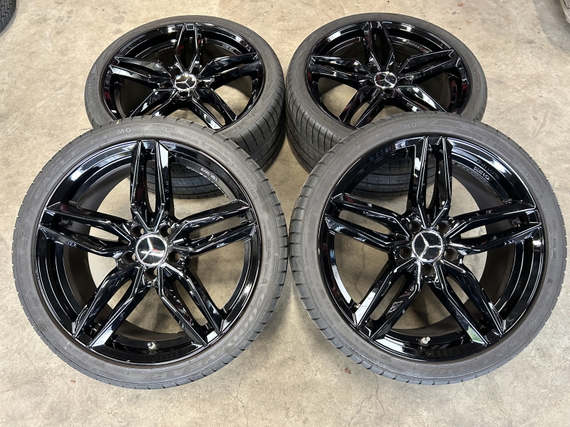 19 inch GMP fasten velgen + zomerbanden Mercedes C klasse W205