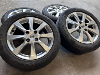 16 inch originele velgen + zomerbanden Opel Corsa F 9832274480 39182179