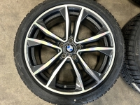 19 inch originele M velgen + winterbanden BMW X1 F48 X2 F39 style 715 M 8008616