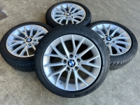 17 inch originele velgen + winterbanden BMW 1 serie F20 style 380 6796205 set 2