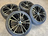 19 inch originele velgen + zomerbanden BMW 3 serie G20 G21 style 635 5A2A390 / 5A2A399