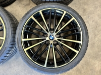 19 inch originele velgen + zomerbanden BMW 3 serie G20 G21 style 635 5A2A390 / 5A2A399