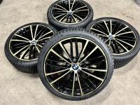 19 inch originele velgen + winterbanden BMW 3 serie G20 G21 style 635 5A2A390 / 5A2A399