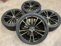 19 inch originele velgen + winterbanden BMW I4 G26 style 635 5A2A390 / 5A2A399