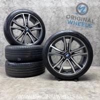 19 inch originele M velgen + zomerbanden BMW X1 F48 X2 F39 style 715 M 8008616