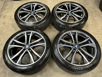 19 inch originele M velgen + zomerbanden BMW X1 F48 X2 F39 style 715 M 8008616