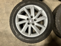 15 inch originele velgen + winterbanden Seat Ibiza 6J0601025M