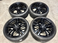 zwarte 18 inch originele velgen + winterbanden Audi A3 S3 S line 8V0601025BL