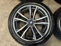 19 inch originele M velgen + winterbanden BMW X1 X2 IX1 IX2 style 715 M 8008616