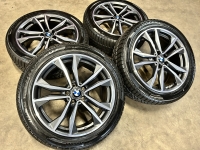 19 inch originele M velgen + winterbanden BMW X1 X2 IX1 IX2 style 715 M 8008616