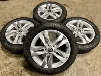 16 inch originele velgen + winterbanden Skoda Fabia Rapid 6VA601025