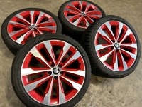 17 inch originele velgen + winterbanden Seat Ibiza 6P0601025C