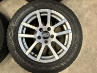 16 inch MSW velgen + winterbanden Audi A4 / A6 / Q2