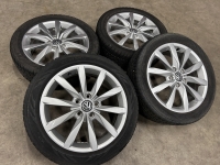 17 inch Dijon velgen + winterbanden Volkswagen Golf set 2