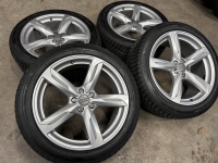 20 inch originele velgen + winterbanden Audi Q5 SQ5  8R0601025D set 2