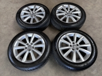 16 inch originele Merano velgen + winterbanden Volkswagen Polo 2G0601025AF set 2
