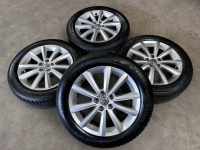 16 inch originele Merano velgen + winterbanden Volkswagen Polo 2G0601025AF set 2